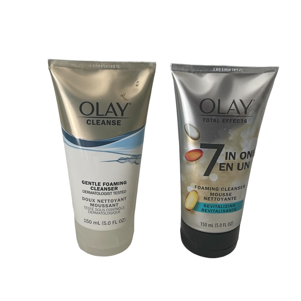 Olay foaming face cleanser